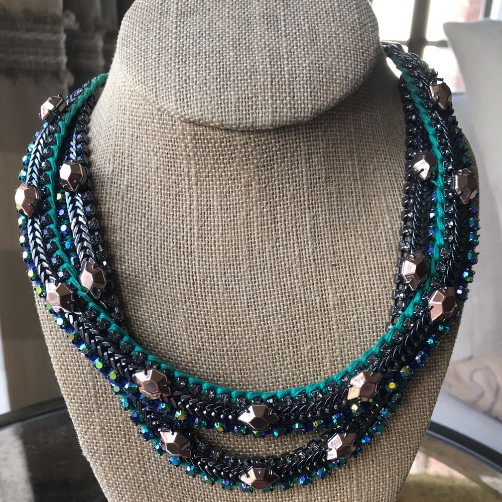 Stella & Dot Mercury Statement Necklace